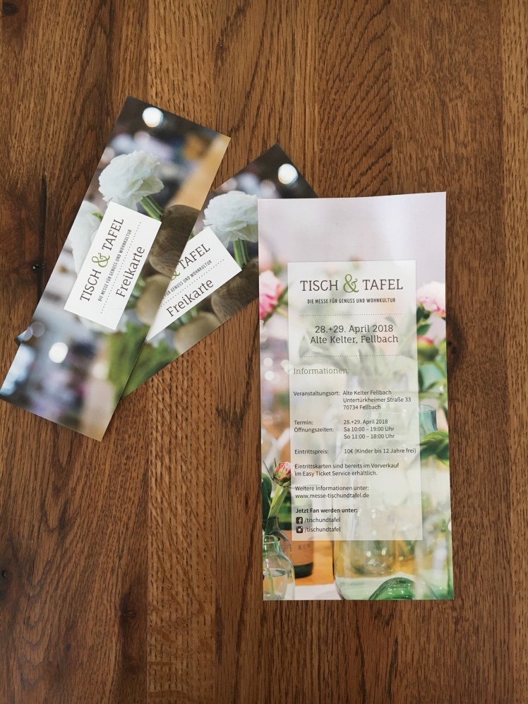 Tisch und Tafel Fellbach