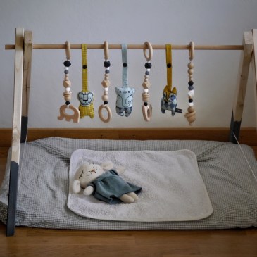 DIY Babygym in skandinavischen Stil