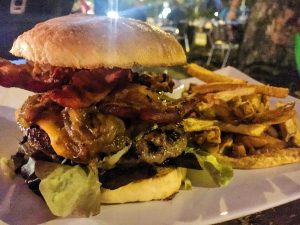 Fat, Bacon, Beef and Cheese Burger