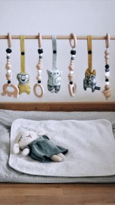 DIY Babygym in skandinavischen Stil