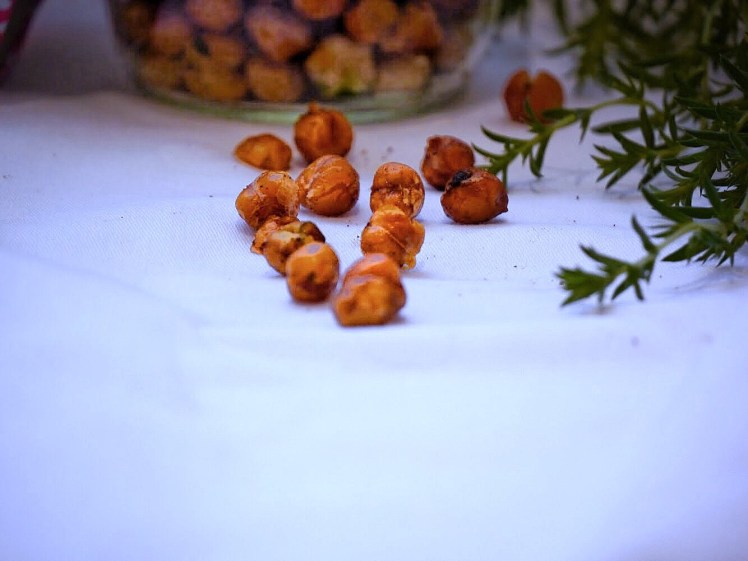 geröstete Kichererbsen