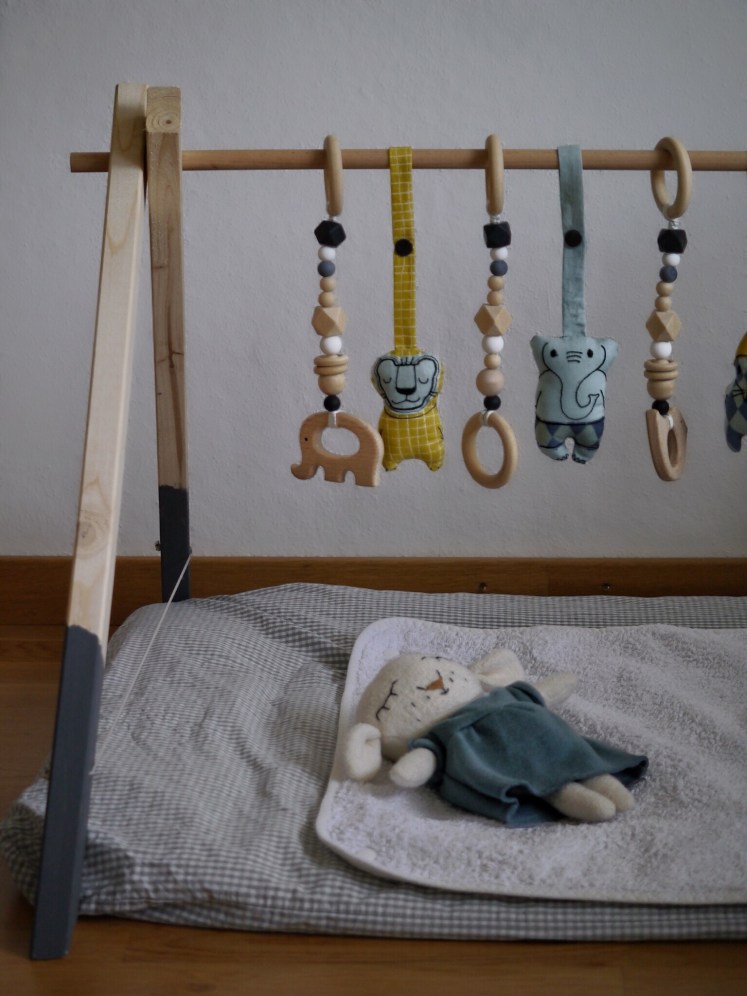 DIY Babygym in skandinavischen Stil